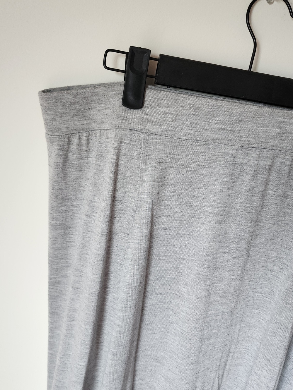 Light Gray Ruffle High-Low Skirt - Picture 3 of 15